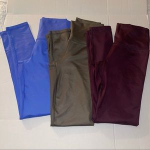 Aerie play shine high rise leggings bundle